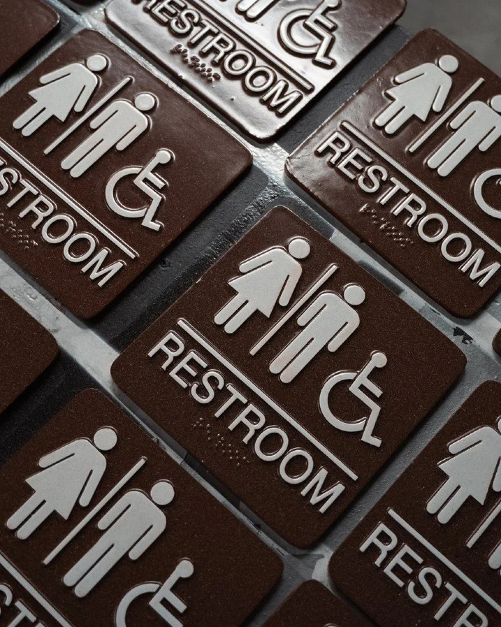 Accessibility starts with the details. Trust us for expert ADA-compliant signage.

#ARKRamos #ARKRamosManufacturing #Signage #ADASignage #AccessibleDesign