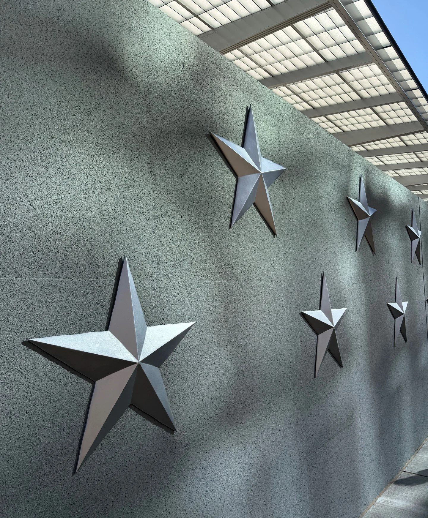 When a Veterans Affairs hospital calls for our work, they're not just specifying a product. They're asking us to bring honor to people, using our craft, on their building.

The stars, the names, the markers &mdash; every detail carries the weight of 