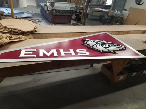 Division 10 Signage Fabrication for Construction Companies