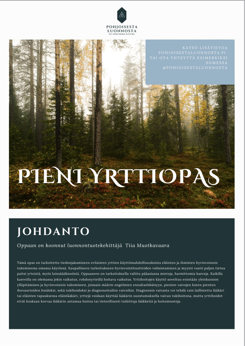 Pieni yrttiopas