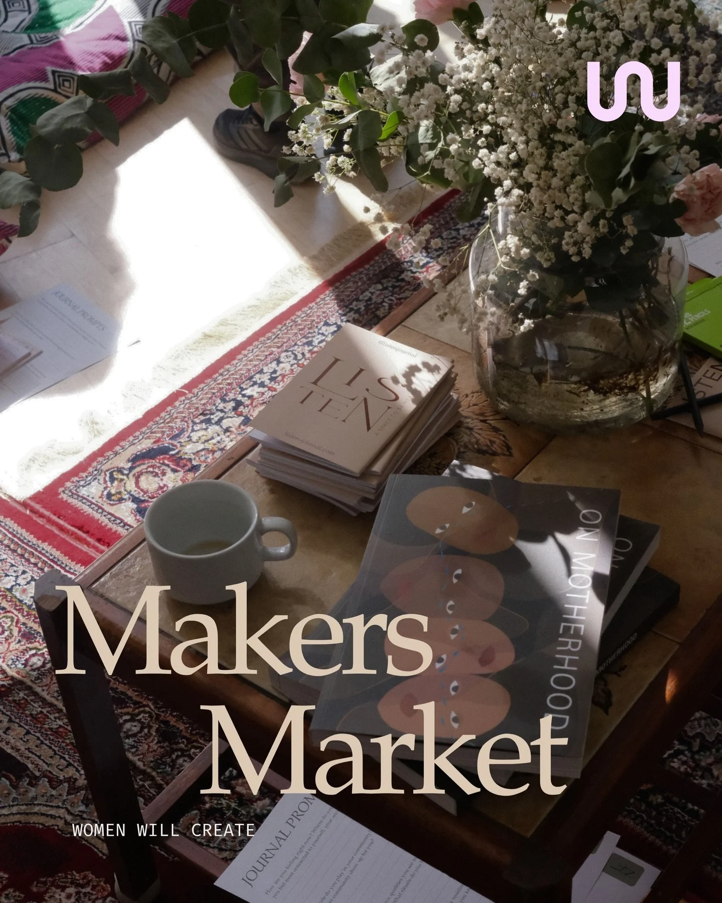 we&rsquo;ll be at makers market this weekend bringing a few things we&rsquo;ve been working on : handmade ceramics, the journal, and pieces from our world

if you&rsquo;ve been meaning to come by this might be a good time
come chill with us for a bit