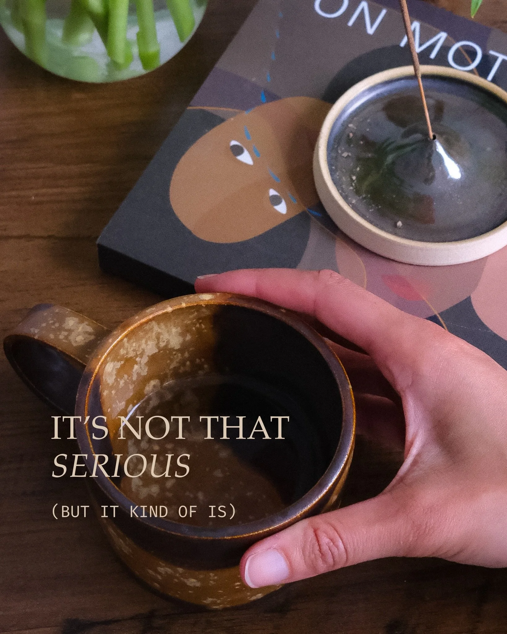 it&rsquo;s not that serious (but it kind of is)
it&rsquo;s just a cup until it becomes the one you reach for every morning without thinking, just clay until it holds something warm

on days you need it, our ceramics have been made slowly, to be lived