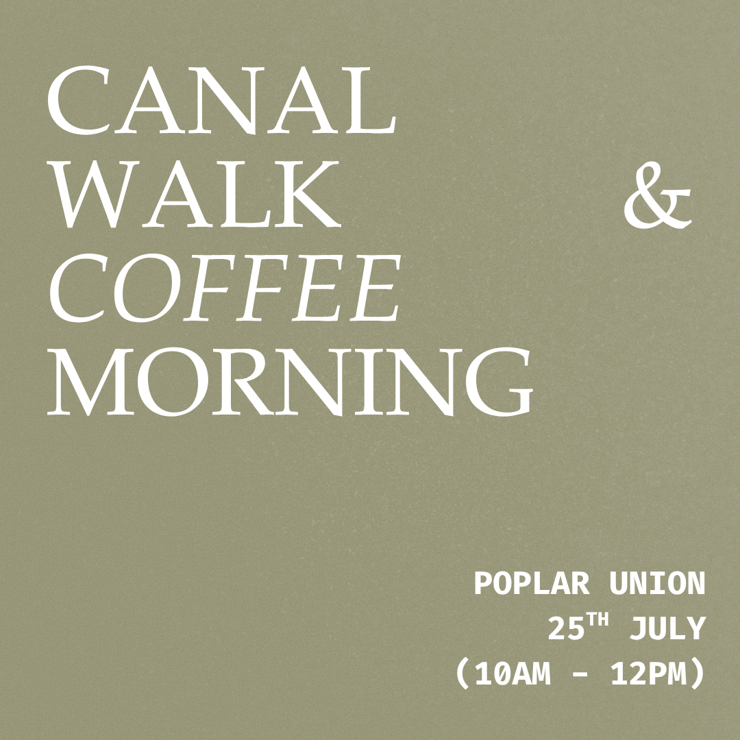 Canal Walk & Coffee Morning