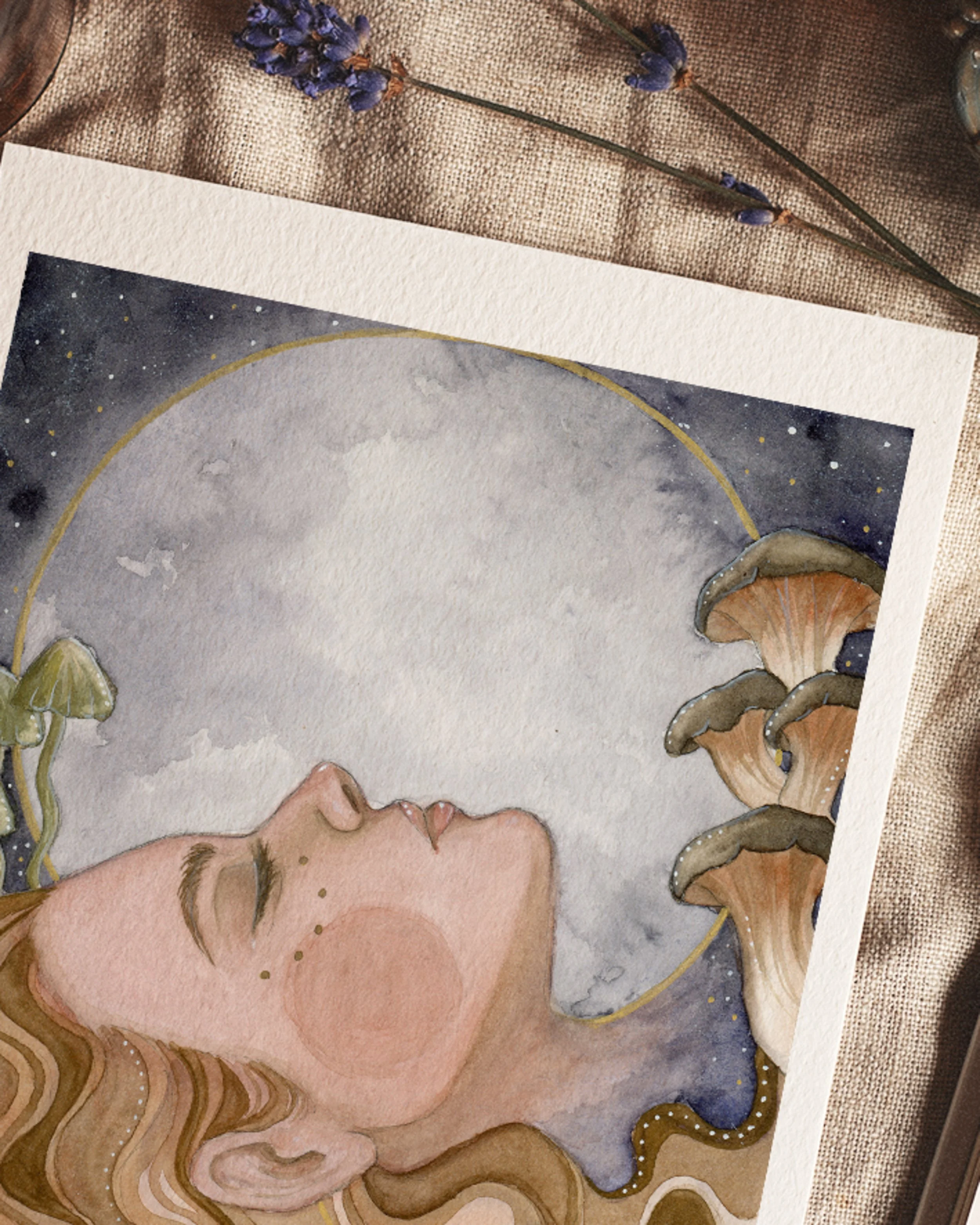 Healing Mushrooms Fine Art Print 02.jpg