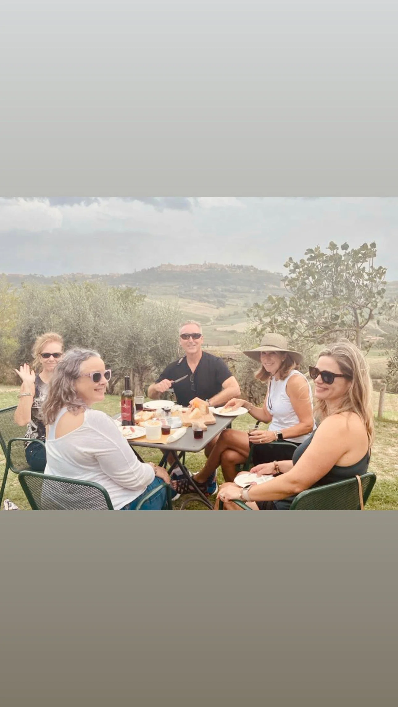 Yoga Retreat Tuscany Vineyard Picnic