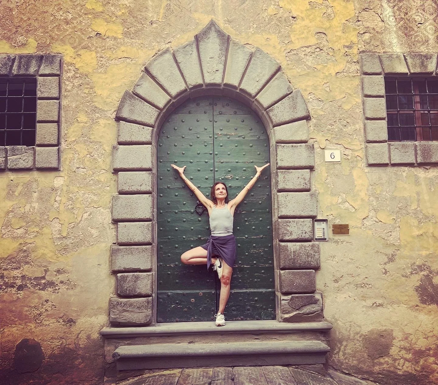 Yoga in Tuscany