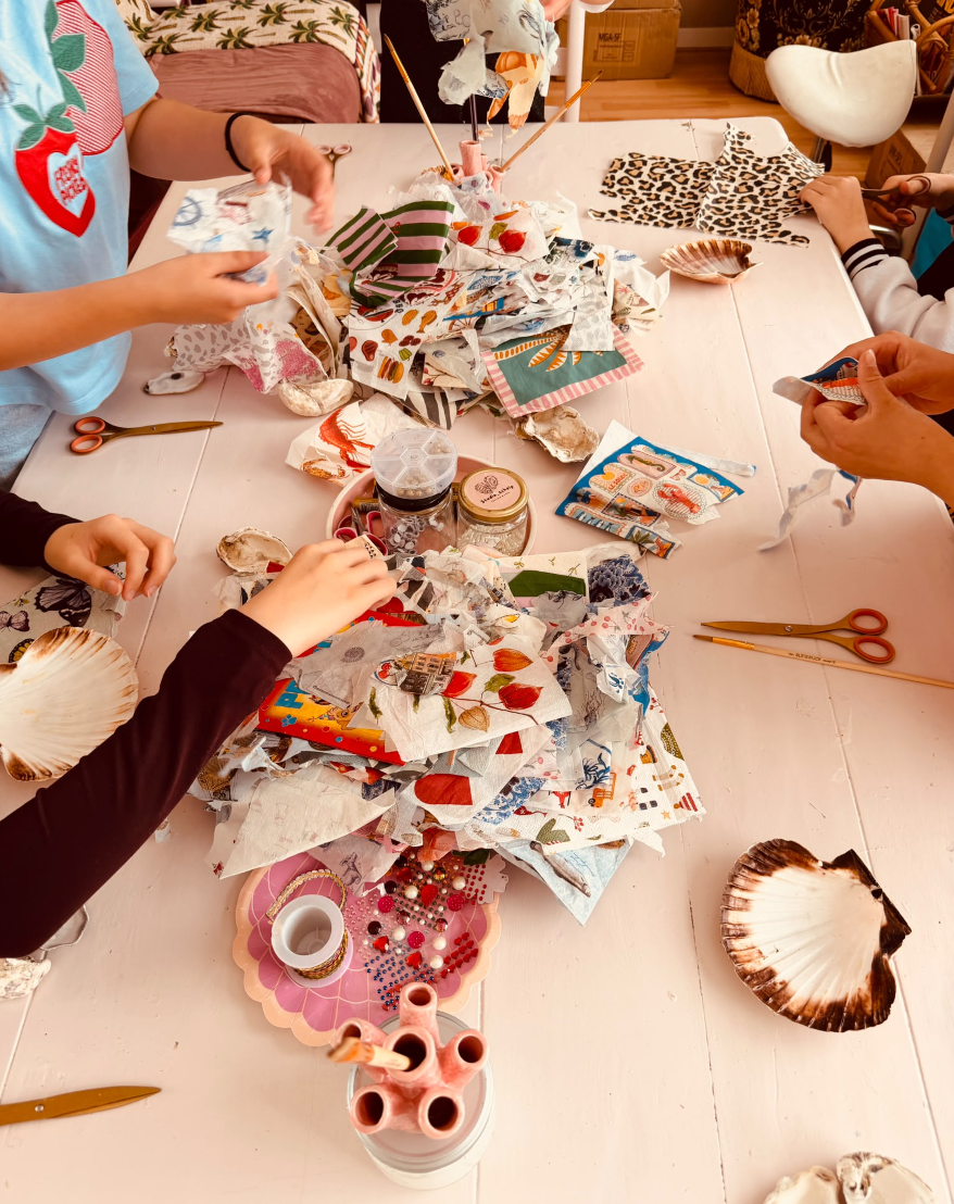 schelpen workshop kids editie