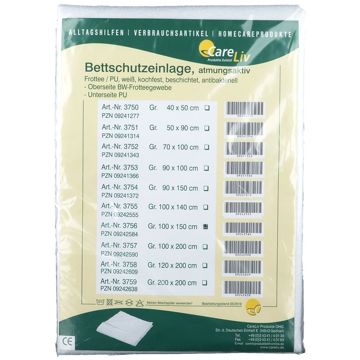 CareLiv Bettschutzeinlagen