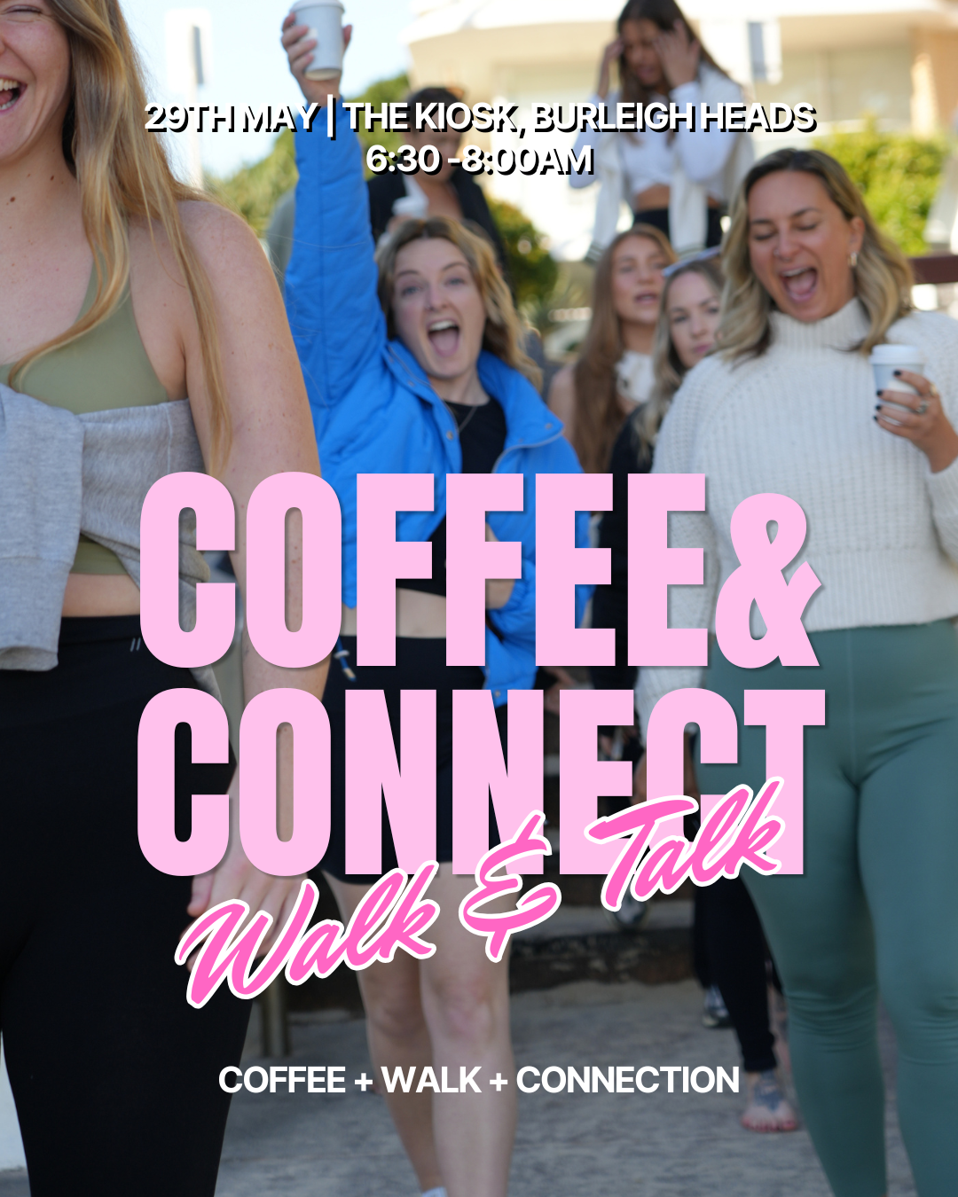 connection community sisterhood walk events gold coast burleigh heads women 