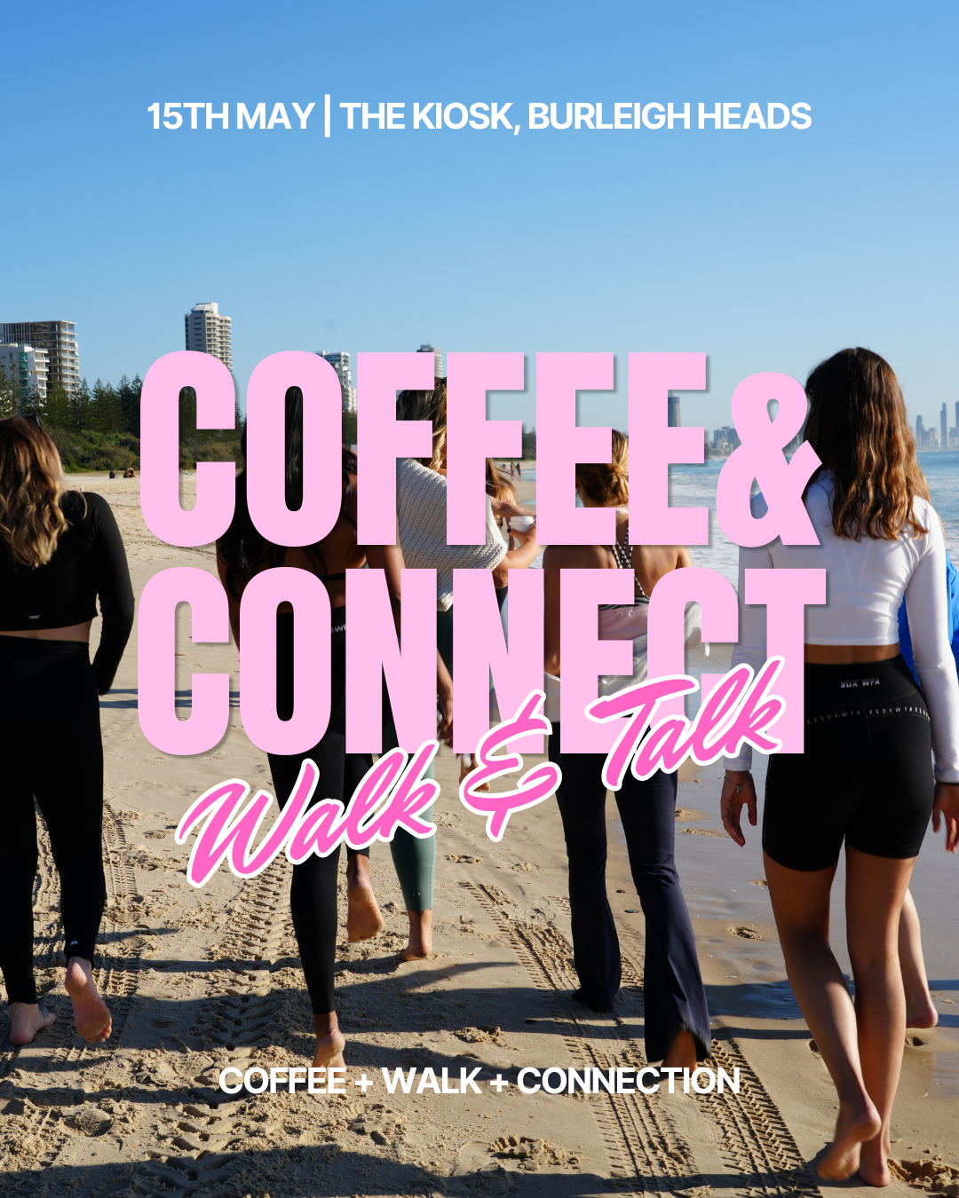 women community walk connection event 