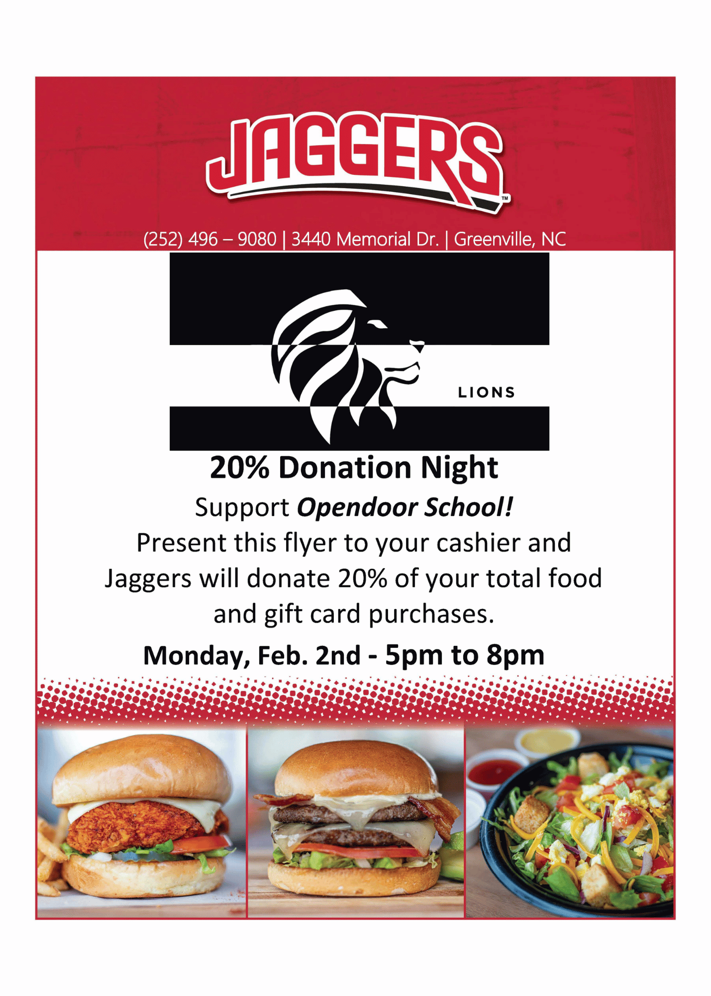 Jaggers Flyer