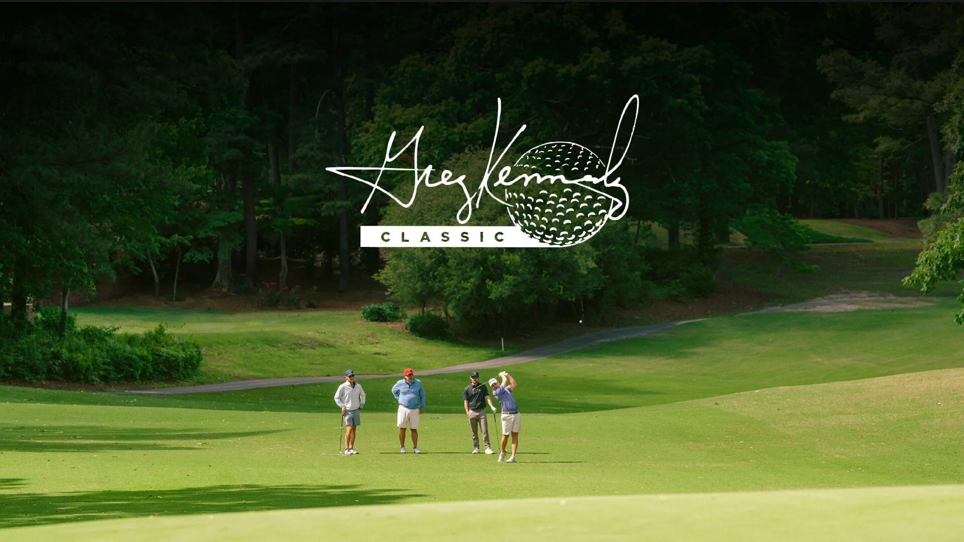 Golfers at Greg Kennedy Classic
