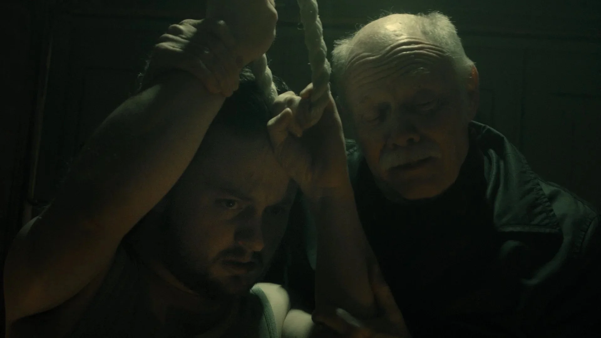 As Jonathan in 'Learn to Loathe Yourself' Pictured with Robin Hooper