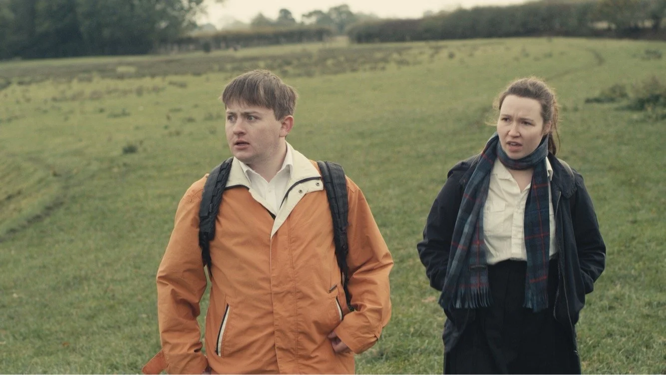 As Peter in 'The Bee-Eaters'. Pictured with Jillian Cunningham