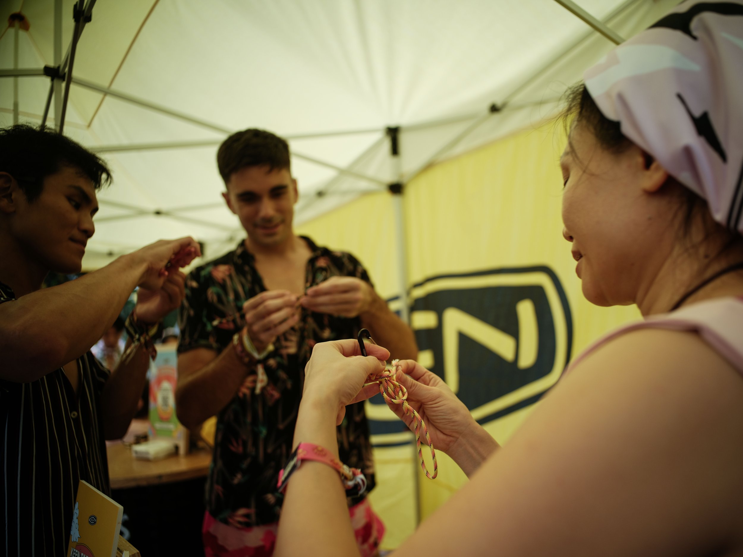 PLAY! x KEEN: Paracord Keychain & Scavenger Hunt