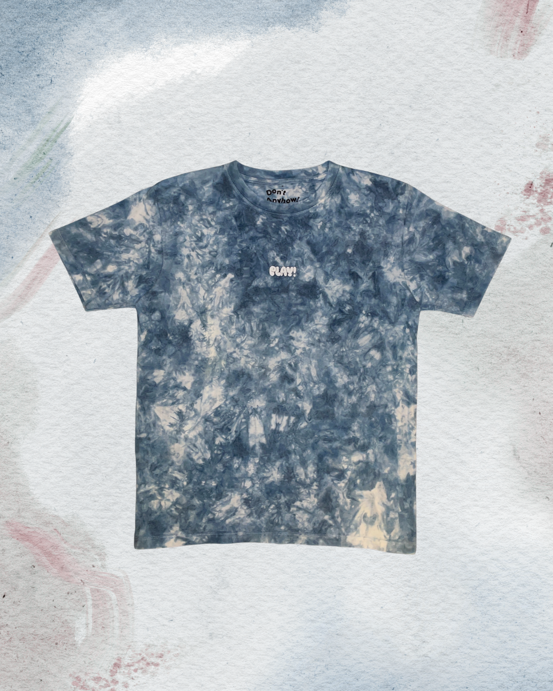 Blue Tie-Dye Rat Tee