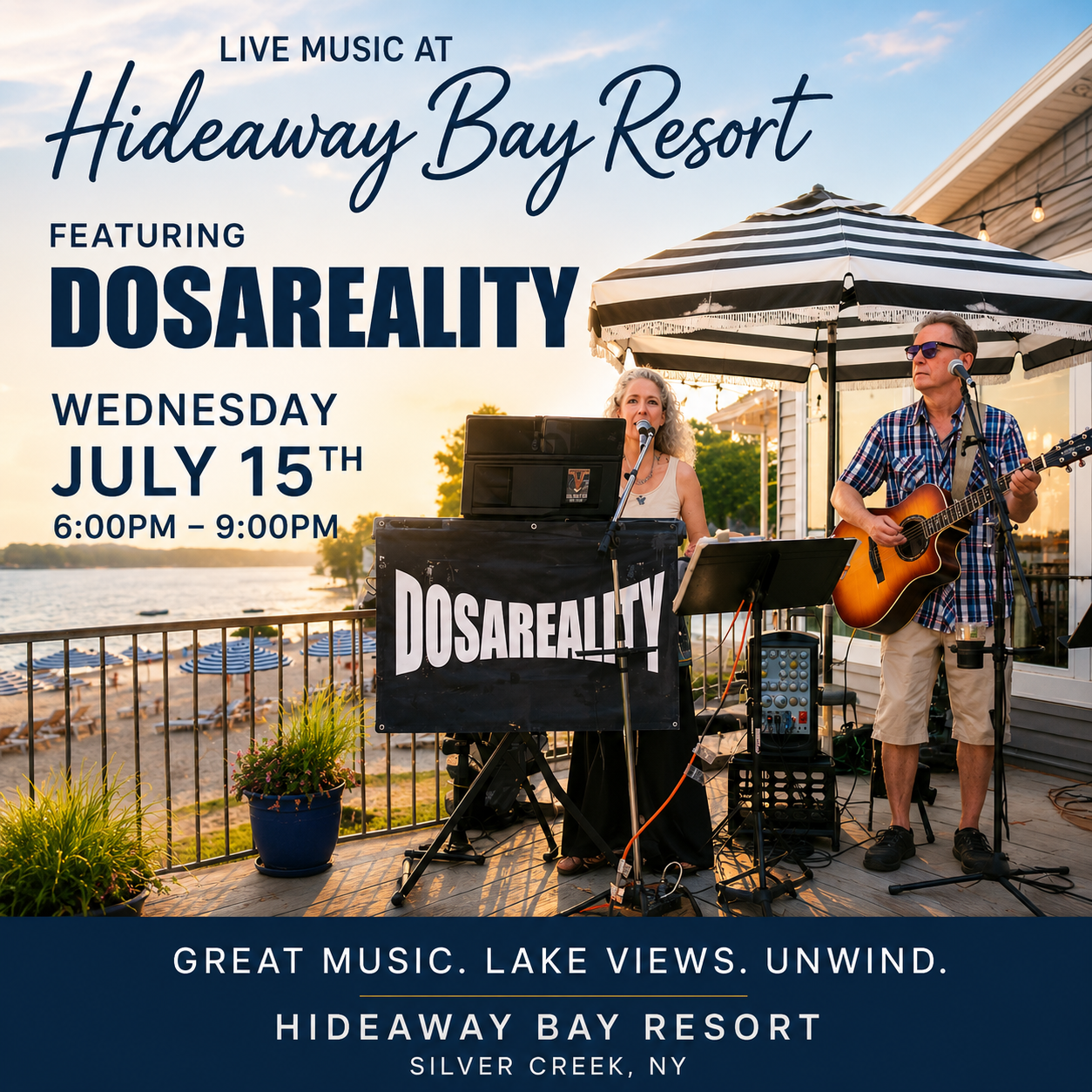 Dosareality Playing at Hideaway Bay Resort