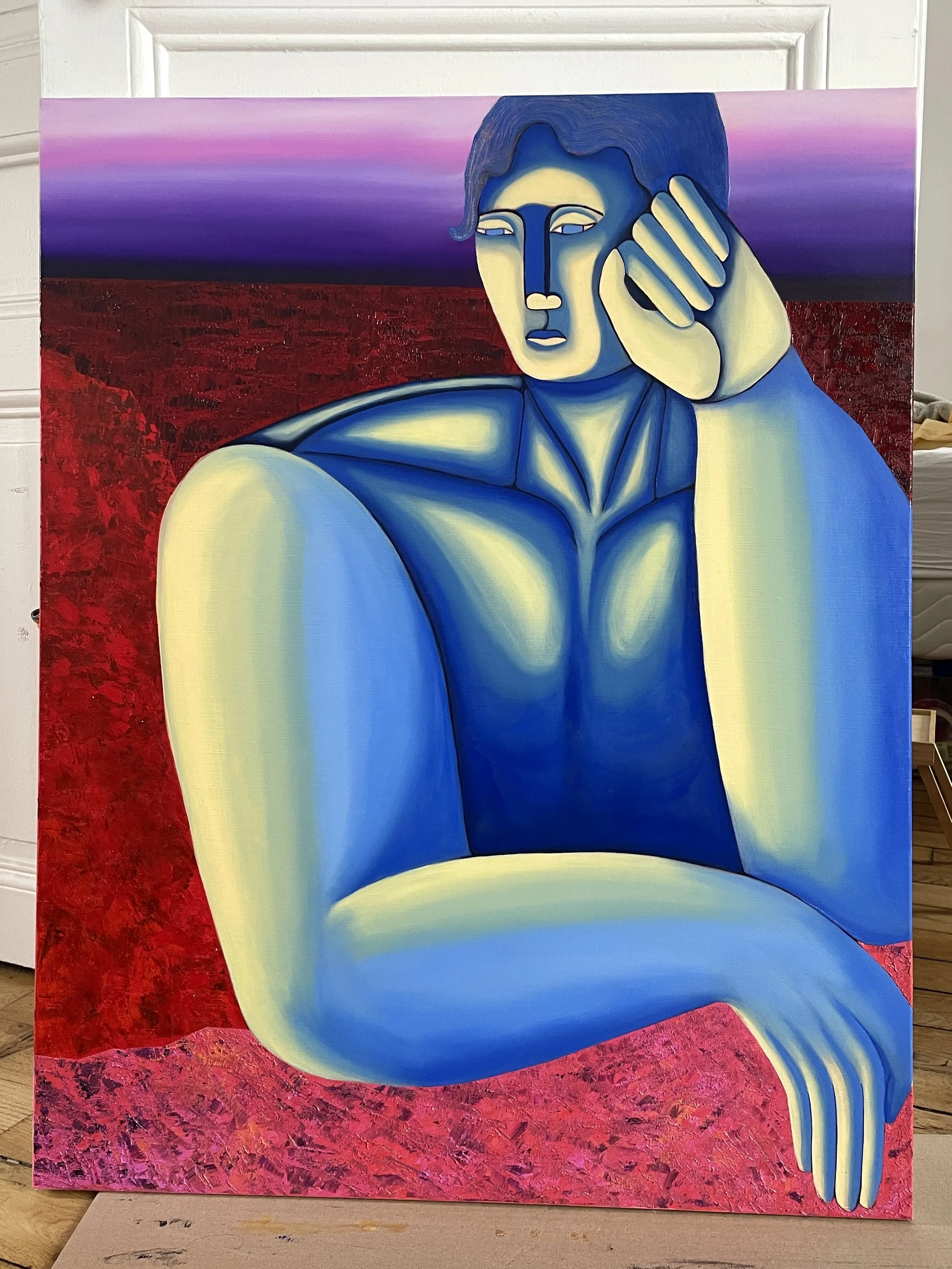 L'Instant et l'Infini, 2024, huile sur toile, 92x73cm (3).JPG
