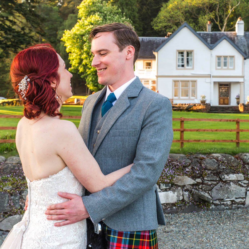 Weddings at Altskeith House in the Trossachs, Loch Lomond National Park