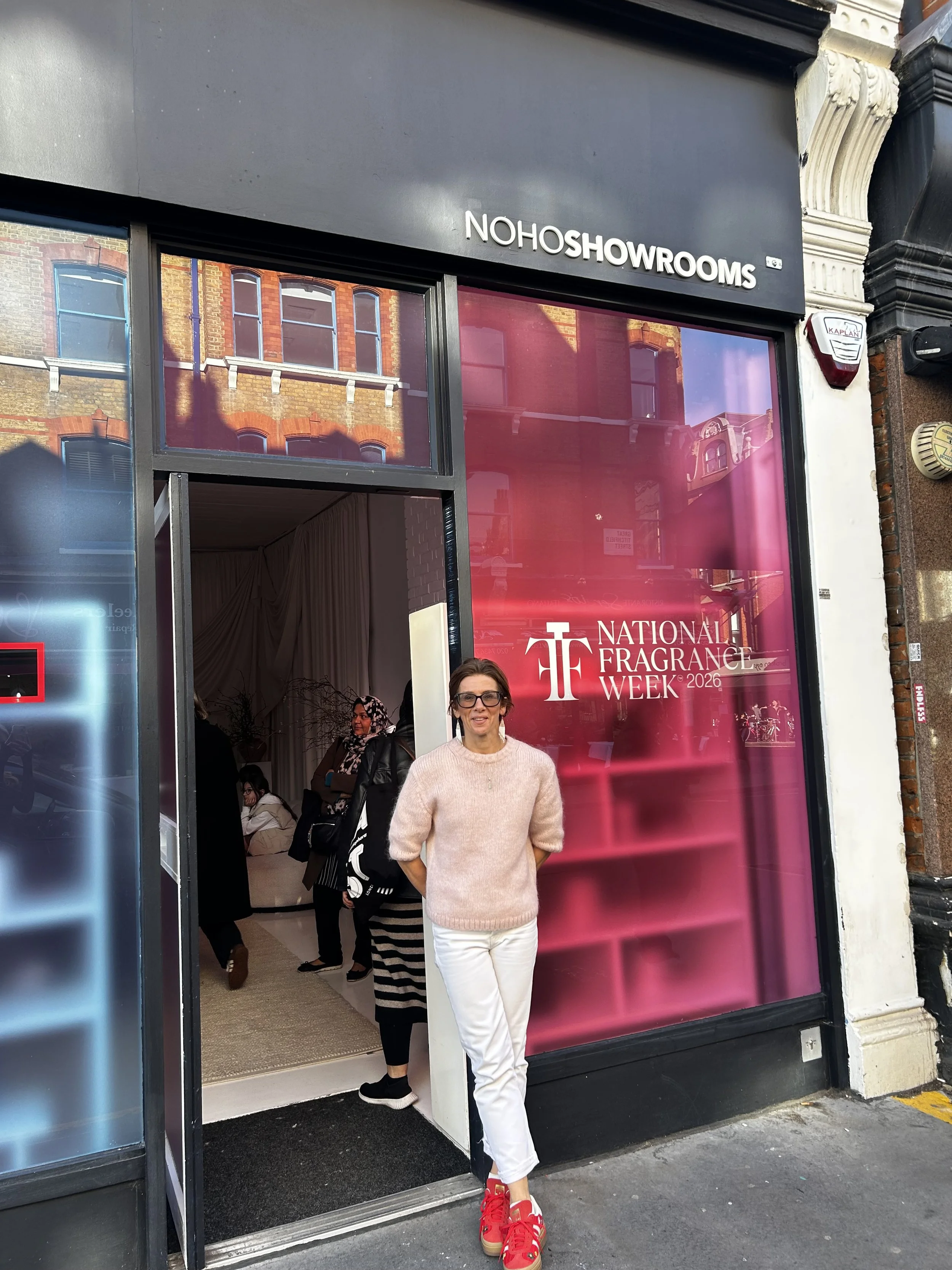 Kerry Flower at The Perfume Shop Scent Sanctuary event in London during National Fragrance Week
