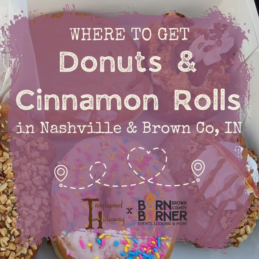 After checking out the newest donut shop in town this morning, I figured it was time to do a round up of all the spots in Brown County where you can get a donut, cinnamon roll, or other sweet breakfast treats!
.
.
🍩 DONUTS
@percysperk - The cutest l