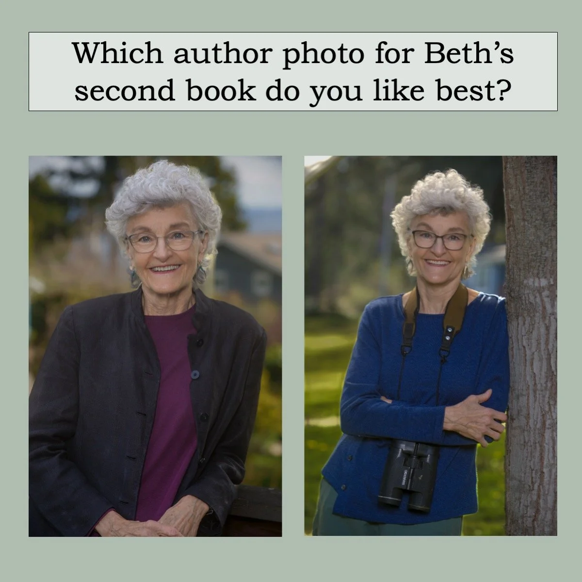 Which author photo do you like best?