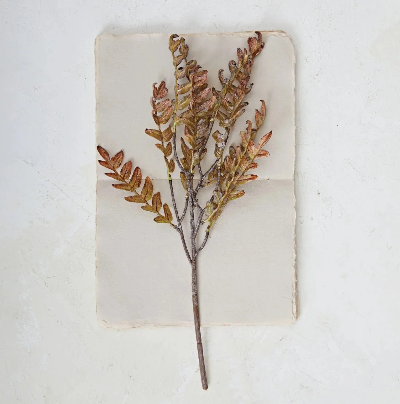 Brown Fern Leaf Pick
