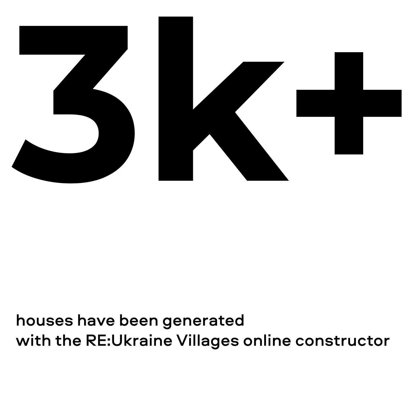 Thrilled to see RE:Ukraine Villages resonate with you. We hope that our constructor will become a helpful tool to all those rebuilding their homes.

Тішимось, що вам сподобався наш онлайн-конструктор RE:Ukraine Villages. Сподіваємось, що згенеровані 