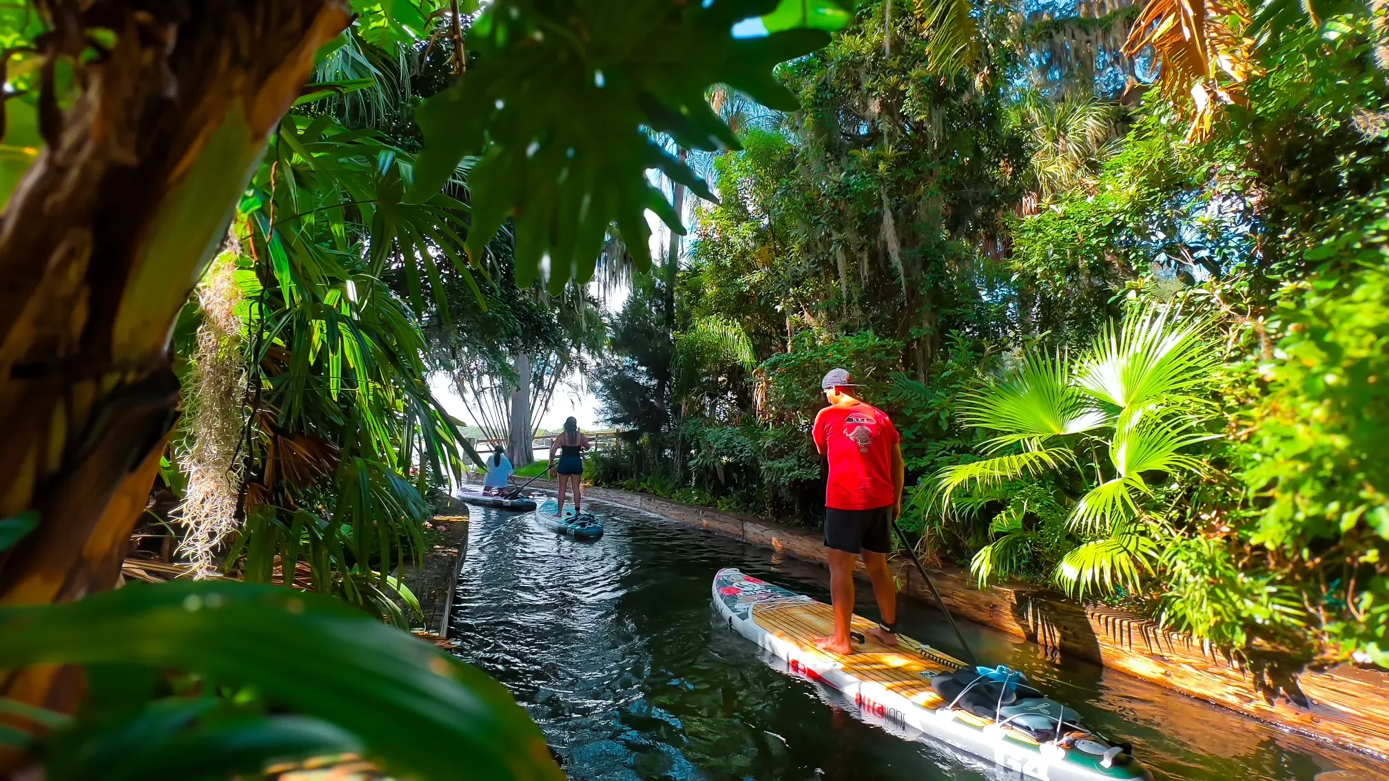 The best paddle tours in Orlando with Otter Paddle Orlando, beginner and family friendly tours. 