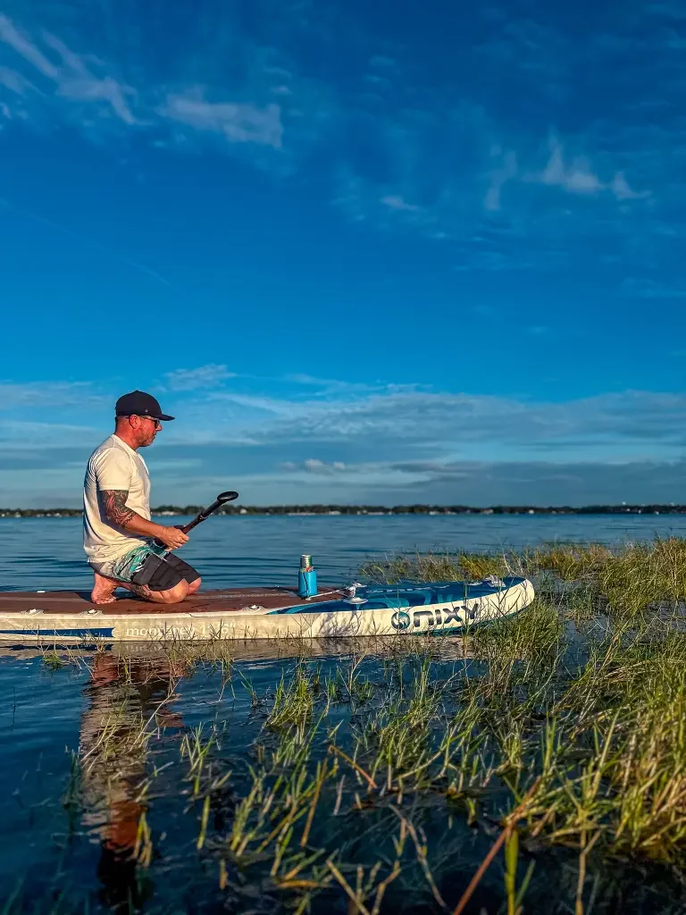 Paddle boarding in Orlando with Otter Paddle Orlando.