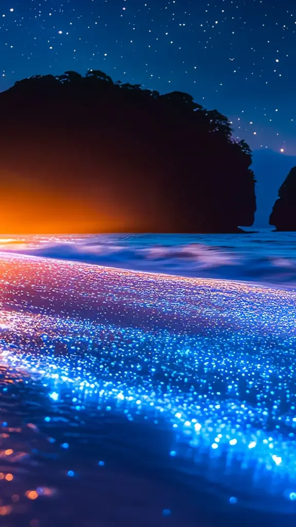 Bioluminescence paddle adventures near Orlando in Merritt Island.