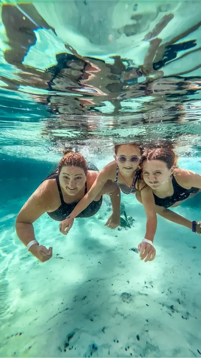 Family adventures on Rainbow River with Otter Paddle Orlando.