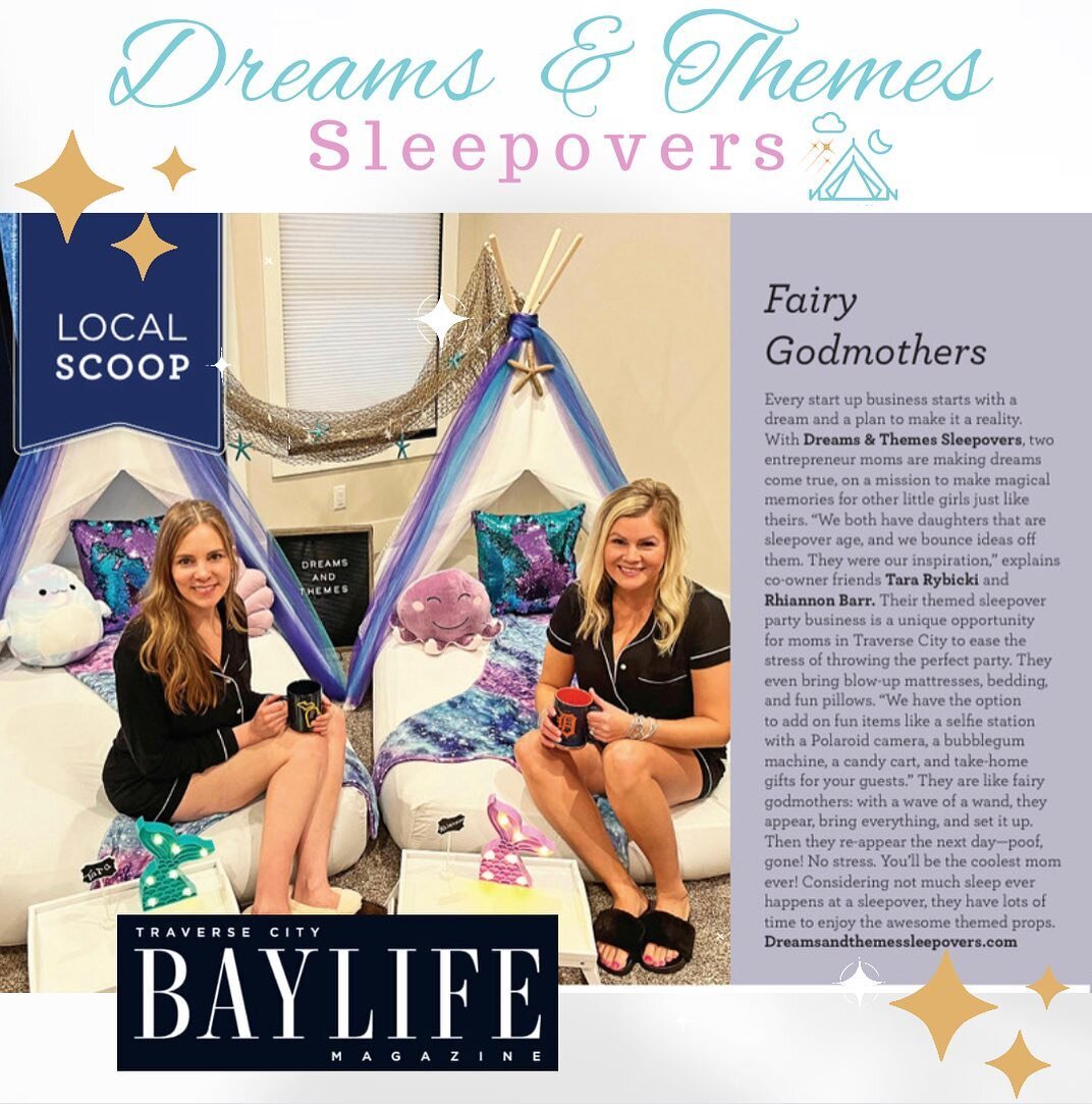 We were fortunate enough to have this wonderful article written about us in @baylifemagazine &hellip;Thank you to the wonderful folks at BayLife Magazine 💜💜💜 We rather enjoy the title of &ldquo;Fairy Godmothers&rdquo; 🥰 Full article is on the Abo