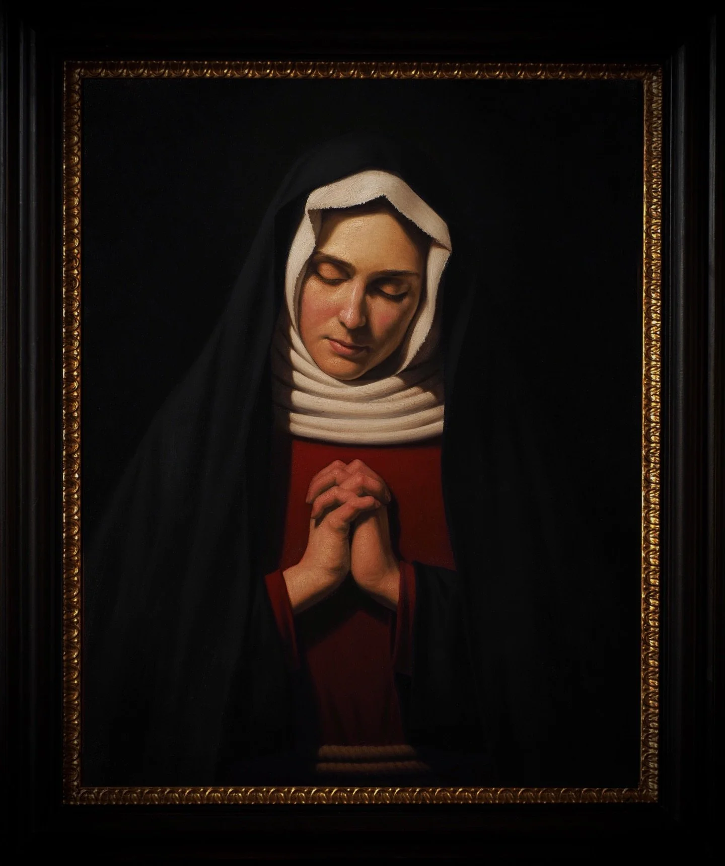 "'I am the Lord&rsquo;s servant,' Mary answered. 'May your word to me be fulfilled.'"

- Luke 1:38

&bull;

The Prayer of The Holy Virgin Mary
(Das Gebet Der Heiligen Jungfrau Maria)

2026
Oil on linen
60 x 75 cm

AVAILABLE

&bull;

#carlni