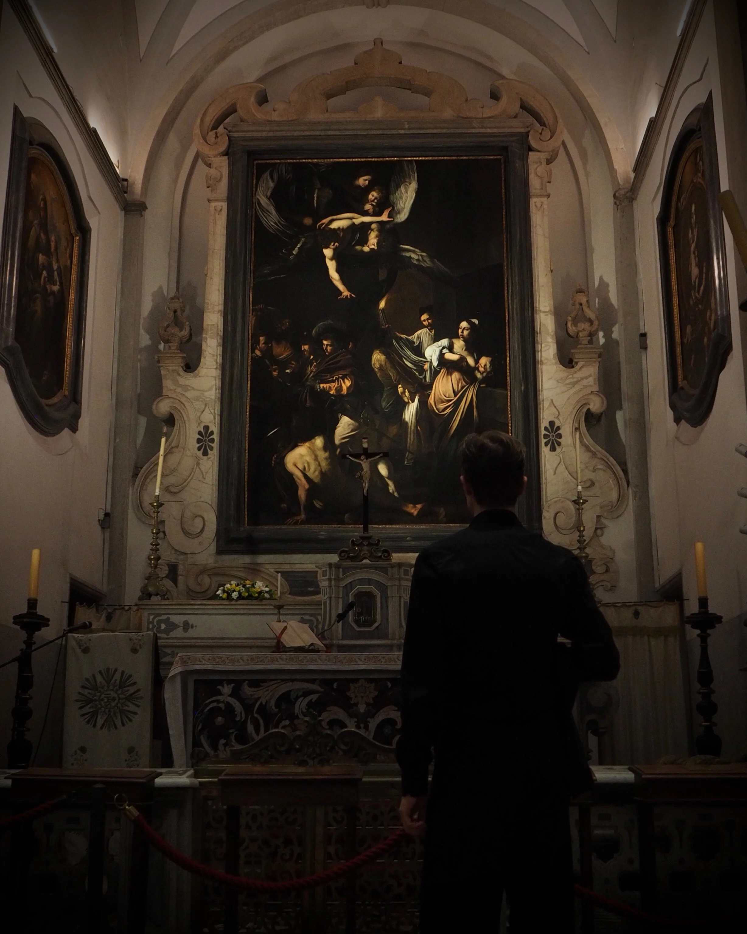 Yesterday I saw Caravaggio&rsquo;s masterpiece &bdquo;The Seven Acts of Mercy&ldquo; for the first time with my own eyes in person &mdash; it was a profoundly moving experience.

I think it is fair to say that no other painting in the world has had a