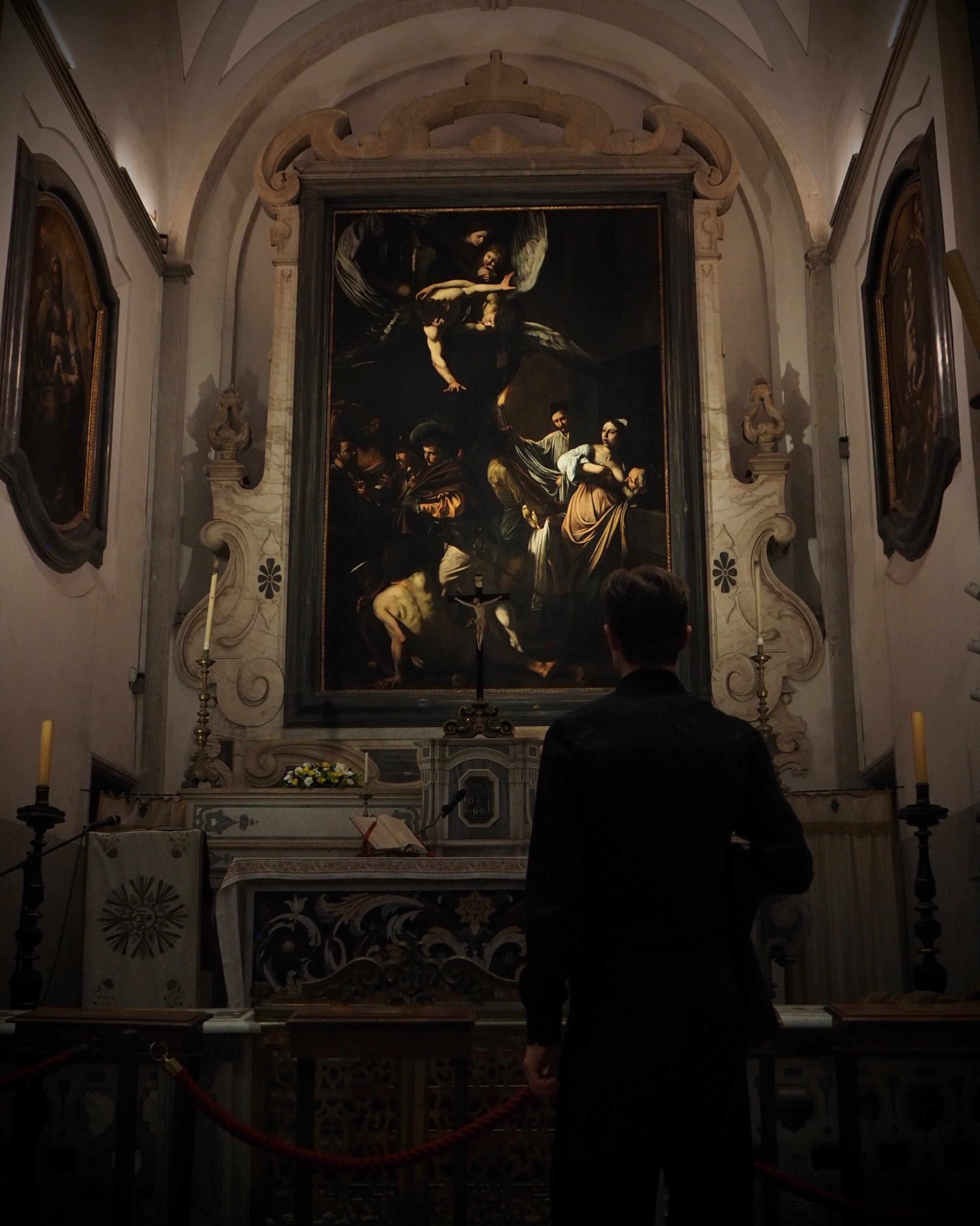 Yesterday I saw Caravaggio&rsquo;s masterpiece &bdquo;The Seven Acts of Mercy&ldquo; for the first time with my own eyes &mdash; it was a profoundly moving experience.

I think it is fair to say that no other painting in the world has had as much of 