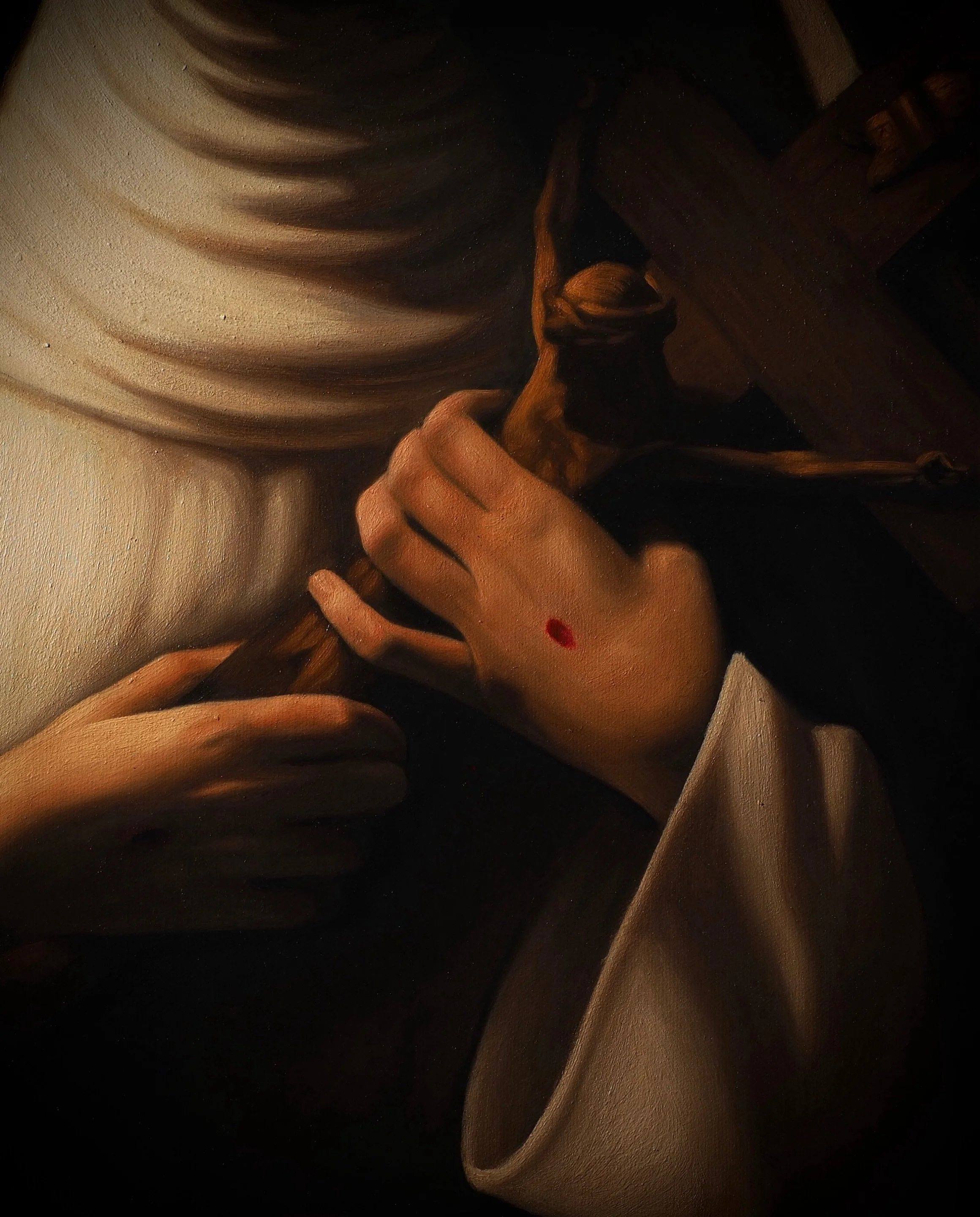 Just ten more days &hellip;

@carlnikolasvontiedemann
@theculturist__

&bull;

#carlnikolasvontiedemann #theculturist #saintcatherineofsiena #traditionalart #catholicart