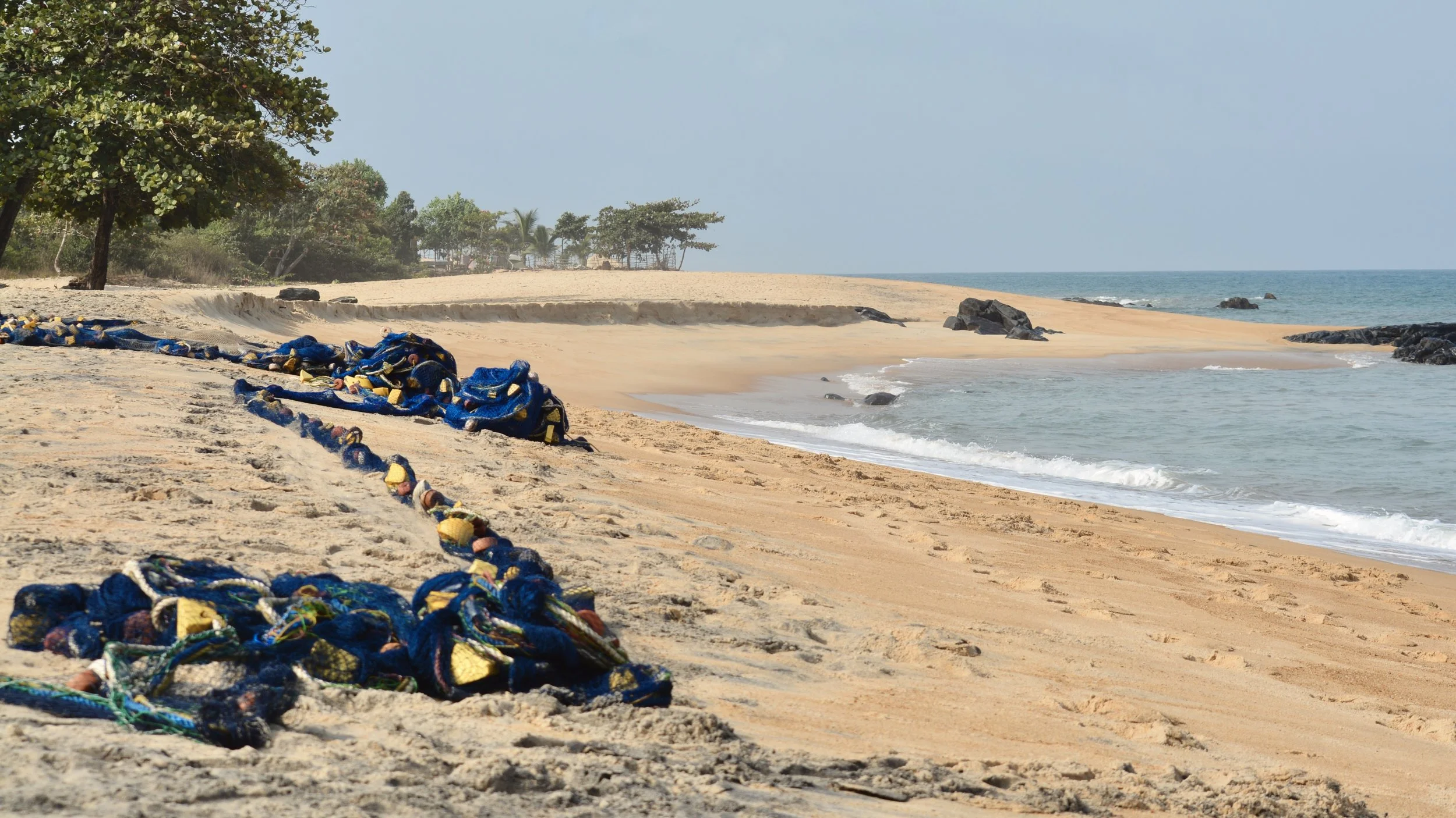 Robertsport, Liberia, surfing, beach, fishing