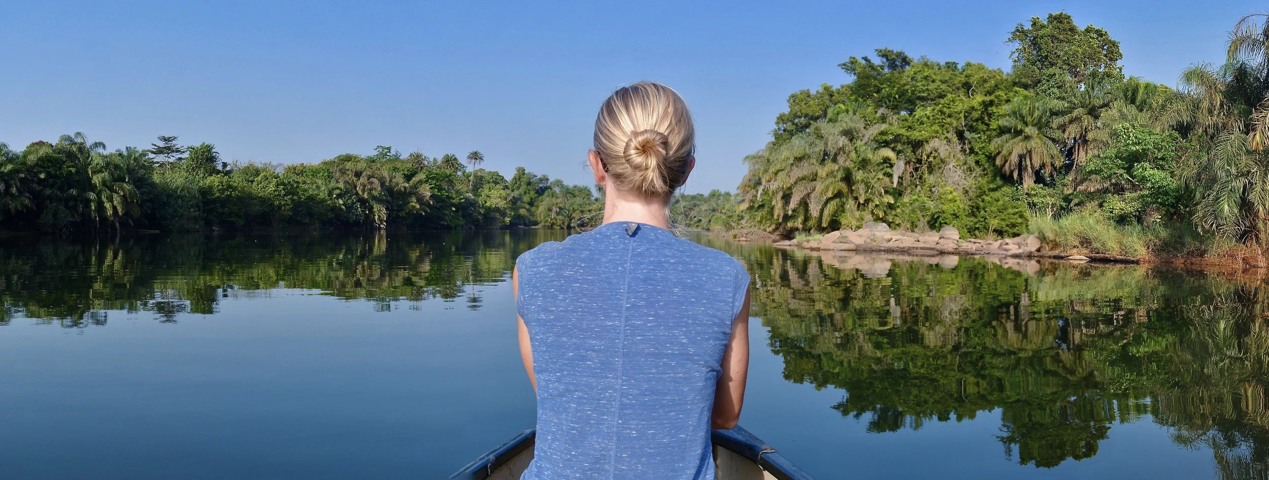 Gola Rainforest. Tiwai Island. Sierra Leone.