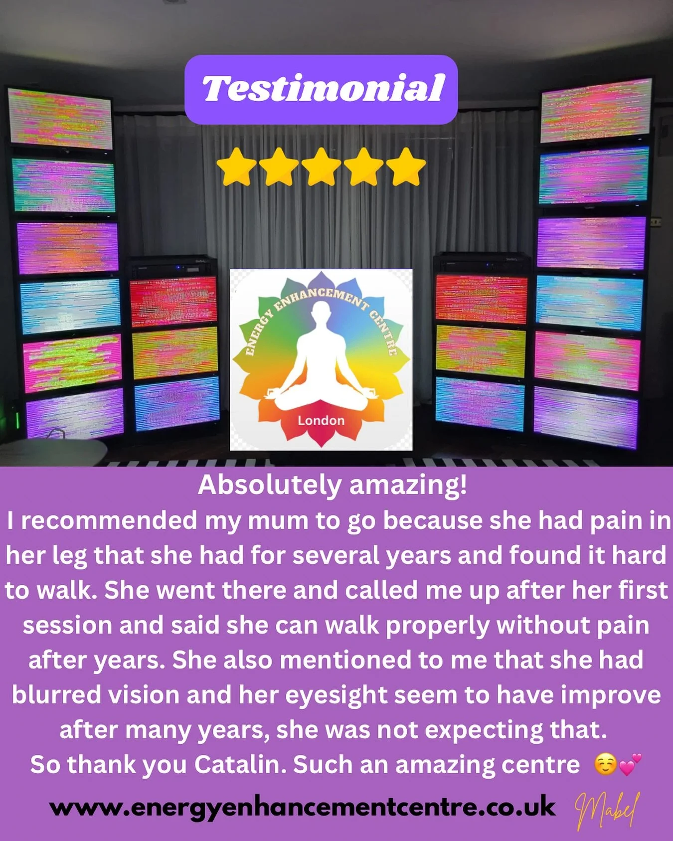 We are delighted to see people coming to us as family or friends recommended the EESystem and then getting results that they didn&rsquo;t expect. 🙏🏼💫
 #eesystem #36unit #centre #london #northlondon #scalarwaves #quantumhealing #energymedicine #rel