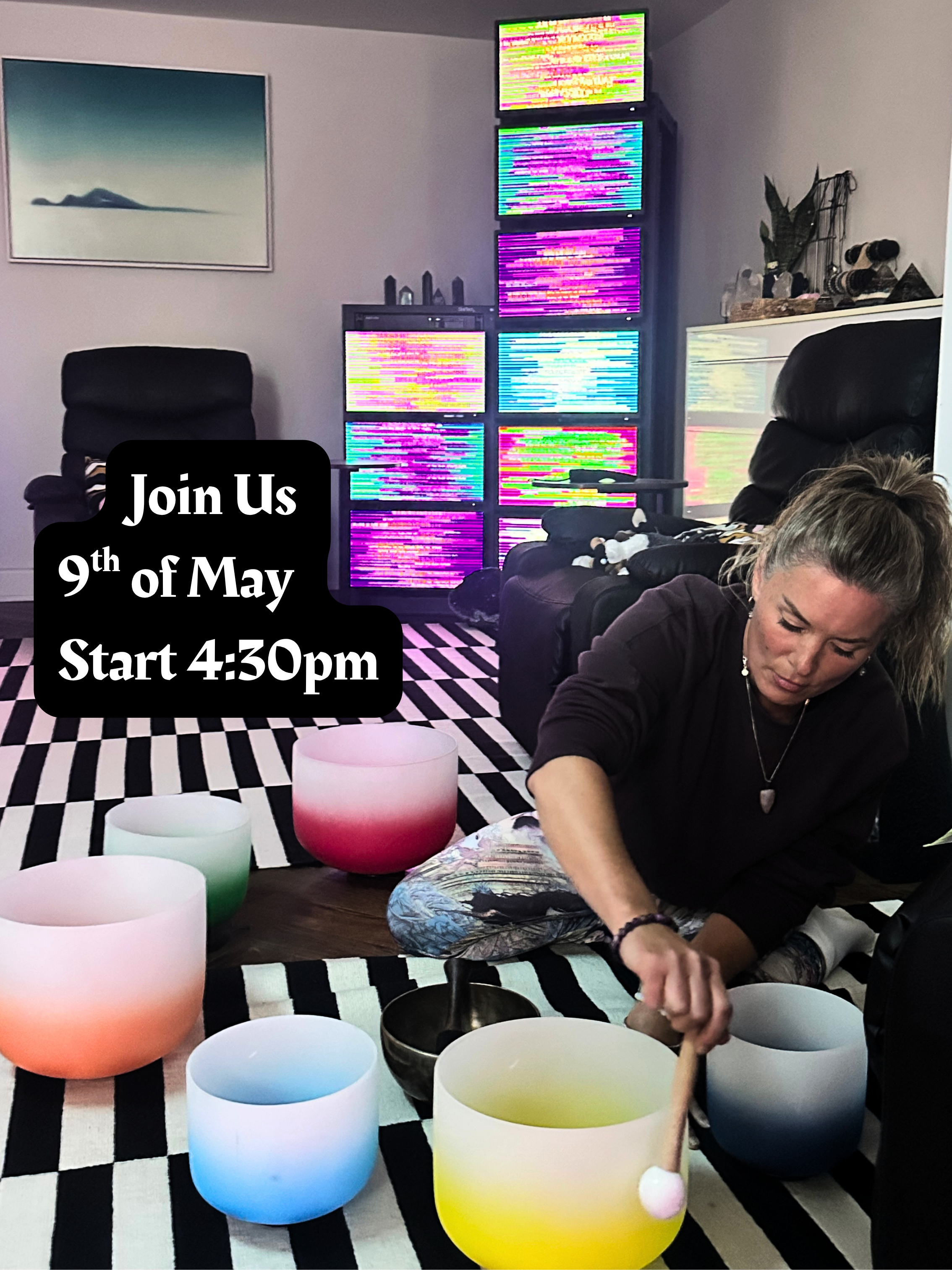 Sound bowls healing, meditation & breathwork