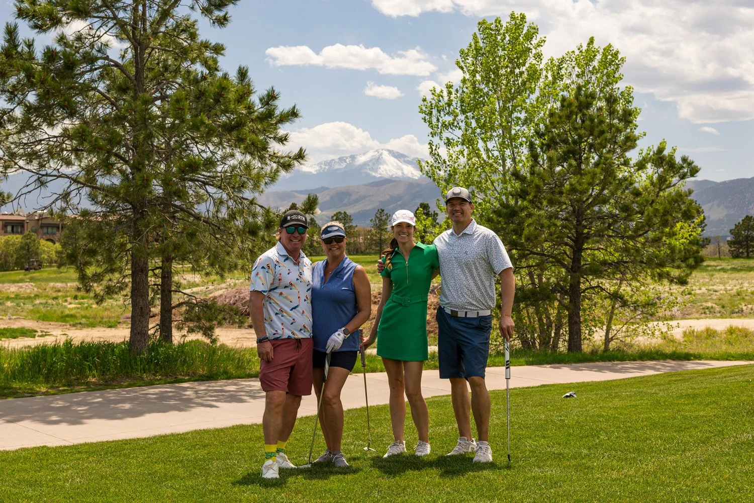 20th anniversary golf foursome