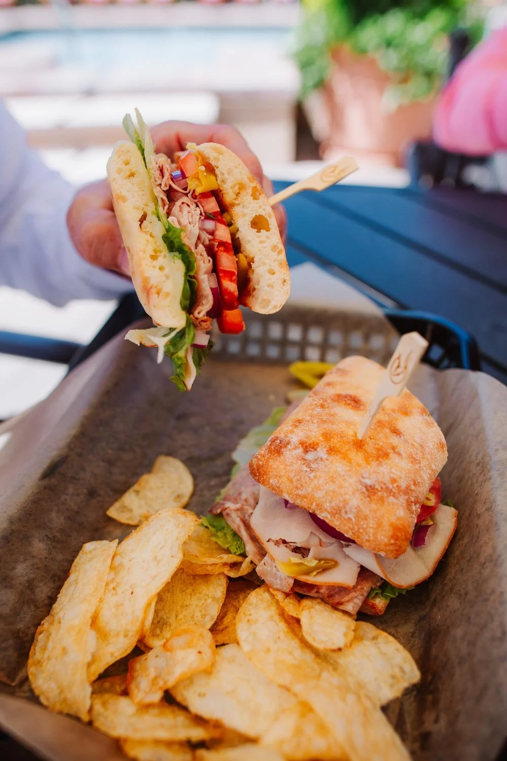 country club sandwich
