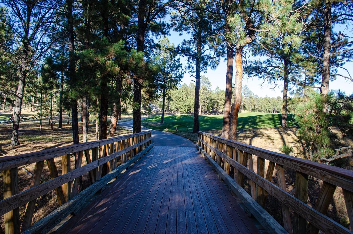 bridge on flying horse north golf course