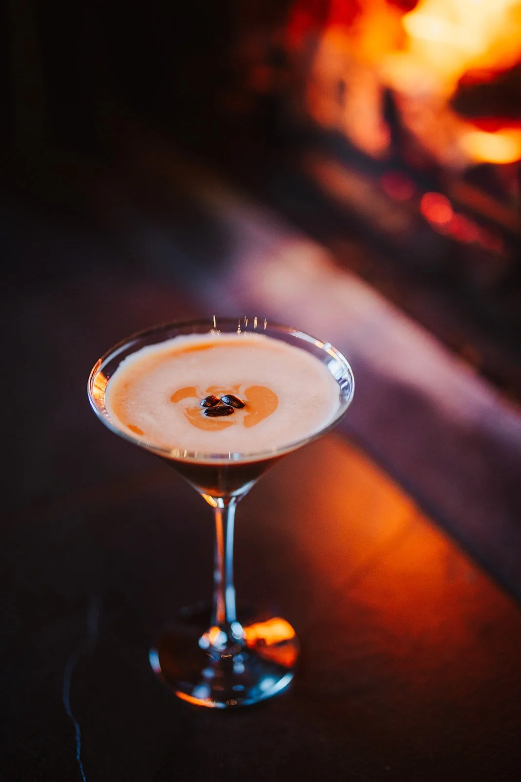 espresso martini at the tack room