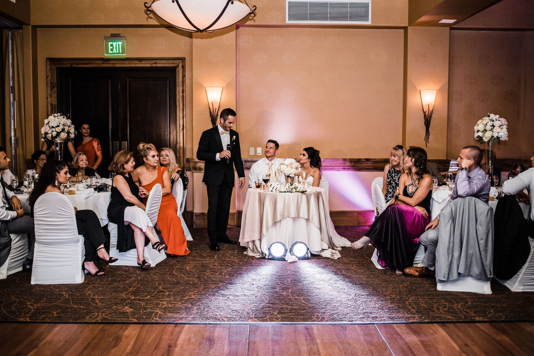 Thomas Blake Wedding Setup