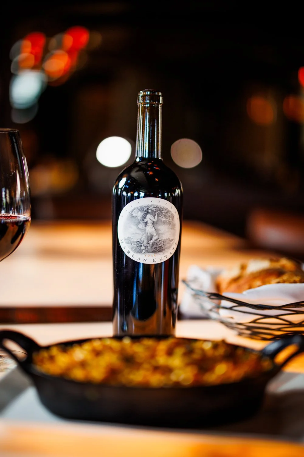wine at flying horse steakhouse