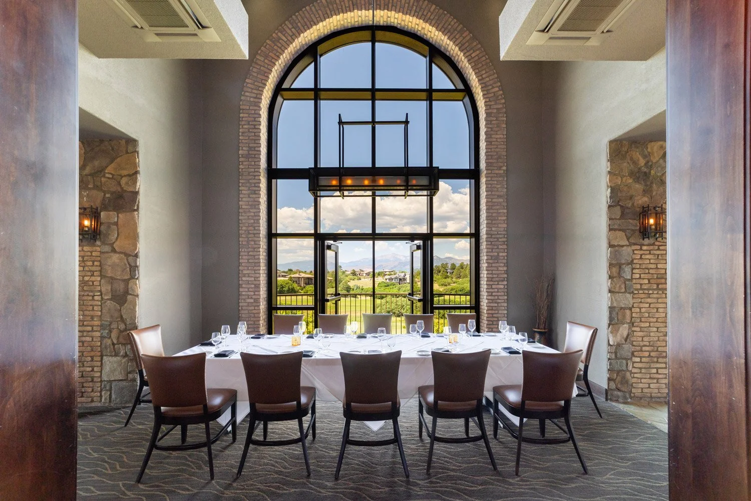 flying horse steakhouse dining views