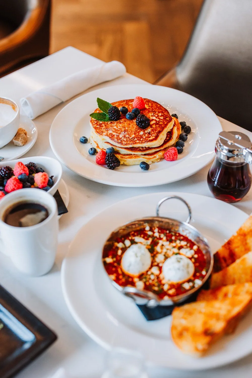 fortezza breakfast spread