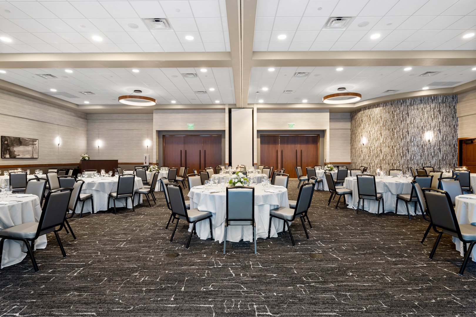 Barolo Ballroom banquet setup